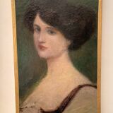 Oil painting portrait