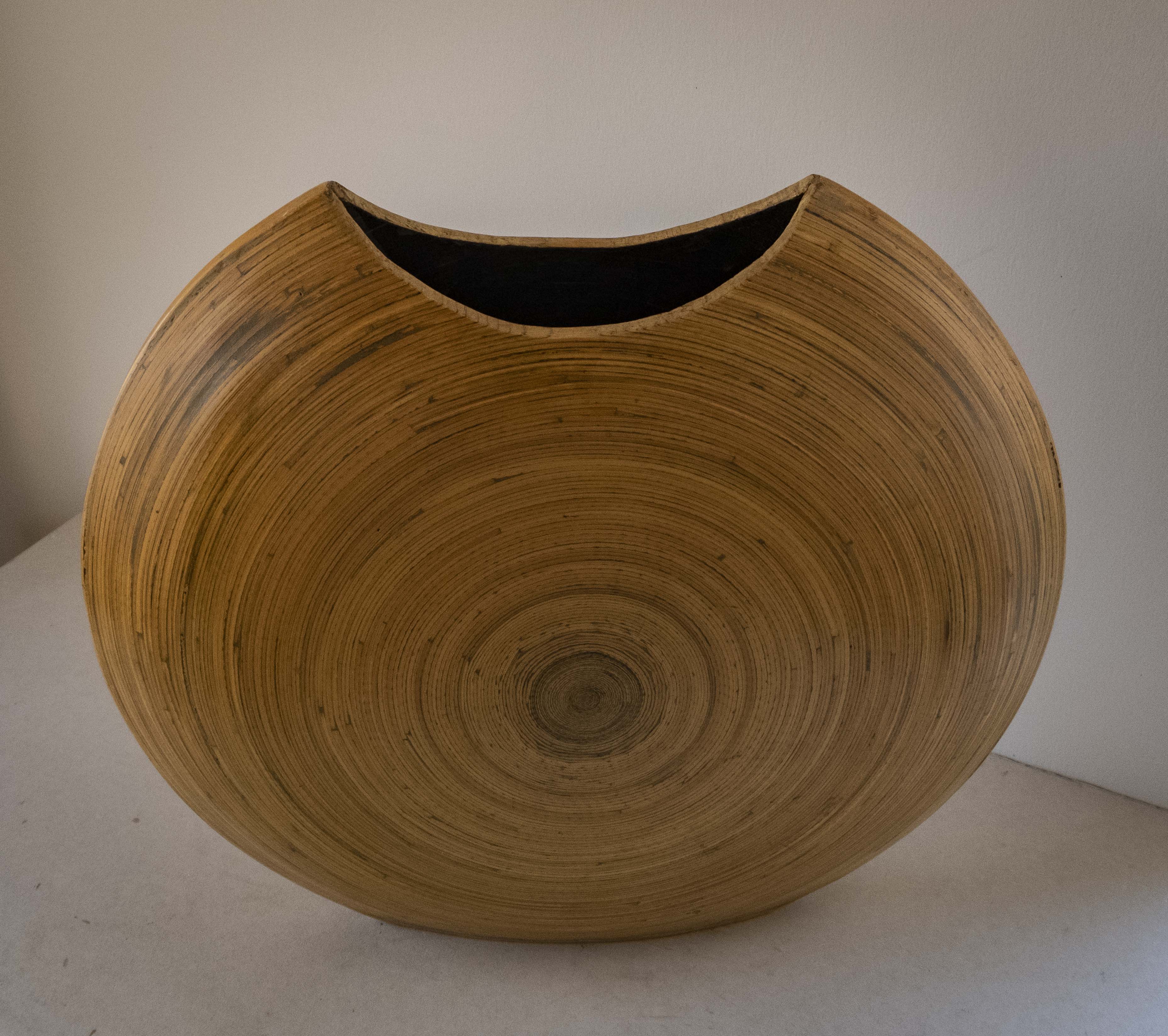 large bamboo vase