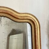Old mirror louis Philippe golden gold leaf fireplace