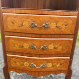 Louis XV style rosewood bedside table