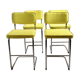 Set of 2 bar stools 1980