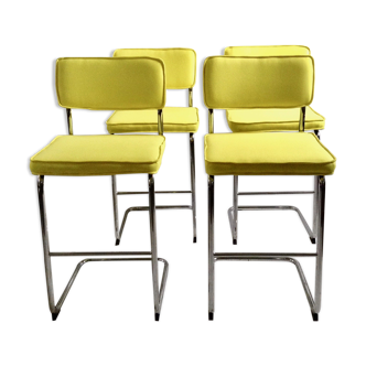 Set of 2 bar stools 1980