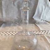 Carafe, Cristal saint louis, model Massenet with Venetian ratings