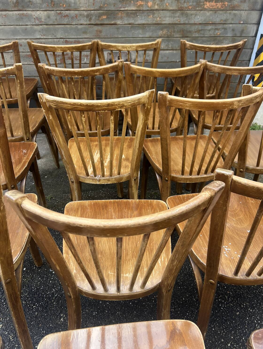 19 Baumann bistro chairs 83 (barn find)