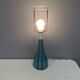 Ceramic table lamp with a "harlequin" pattern. 1970s-80s Denmark