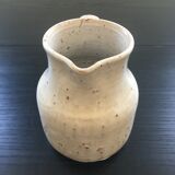 Pichet ancien grès ivoire
