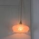 White Clichy glass pendant lamp