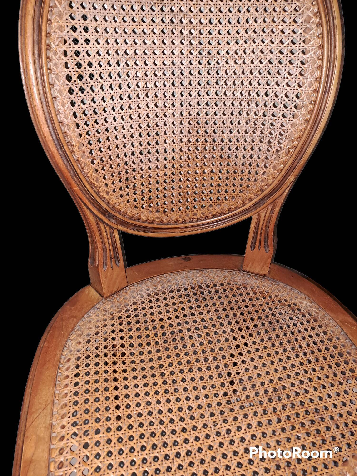 2 chairs from the Louis XVI period