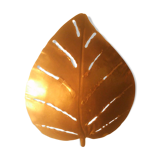Wall light golden leaf