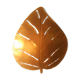 Wall light golden leaf