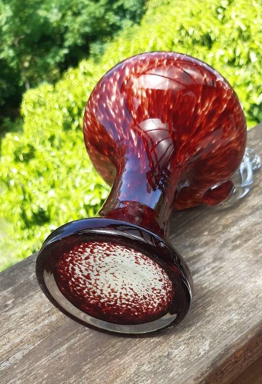 Vintage opaline vase from Florence