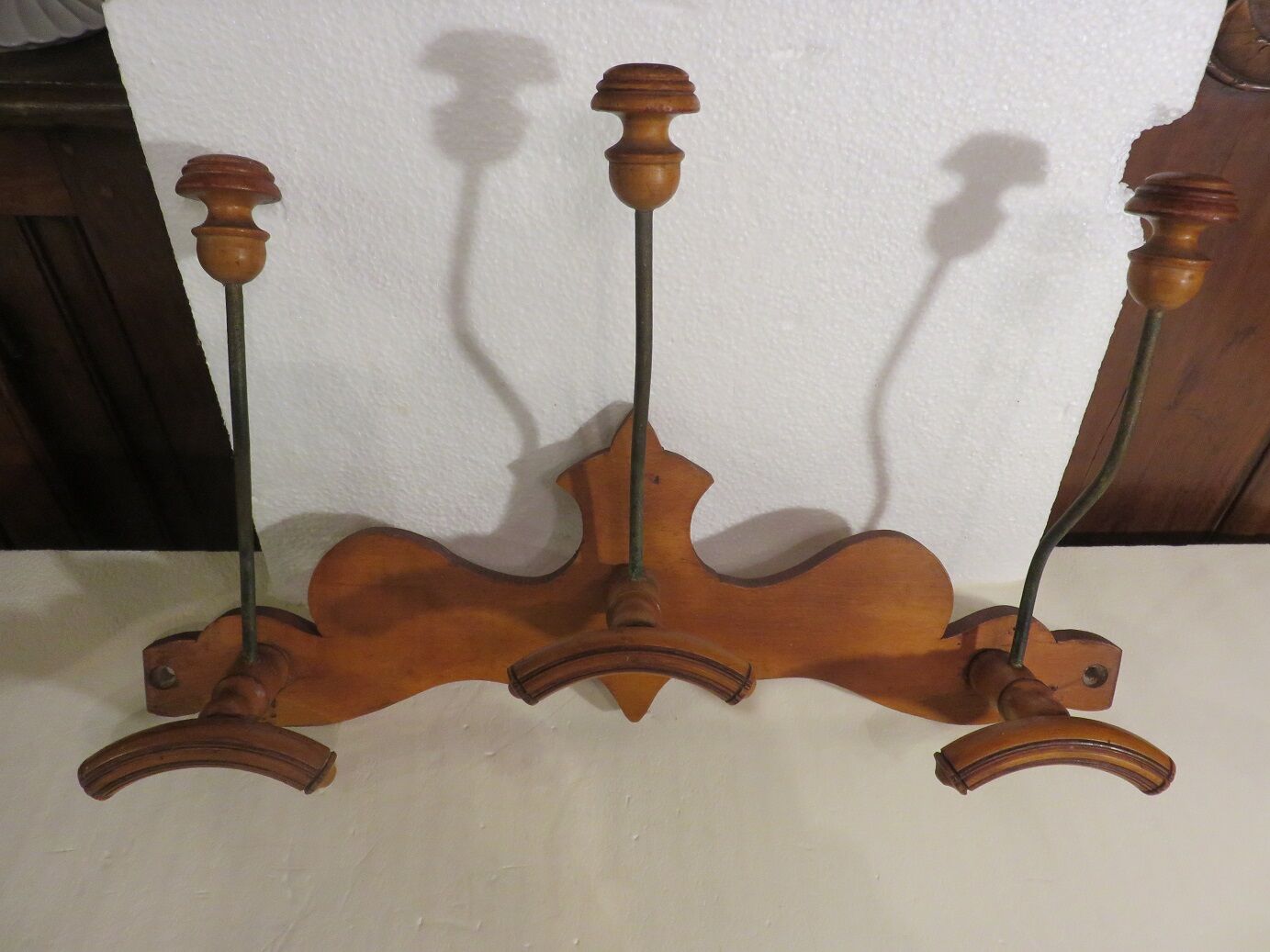 Patère bistrot bois et métal