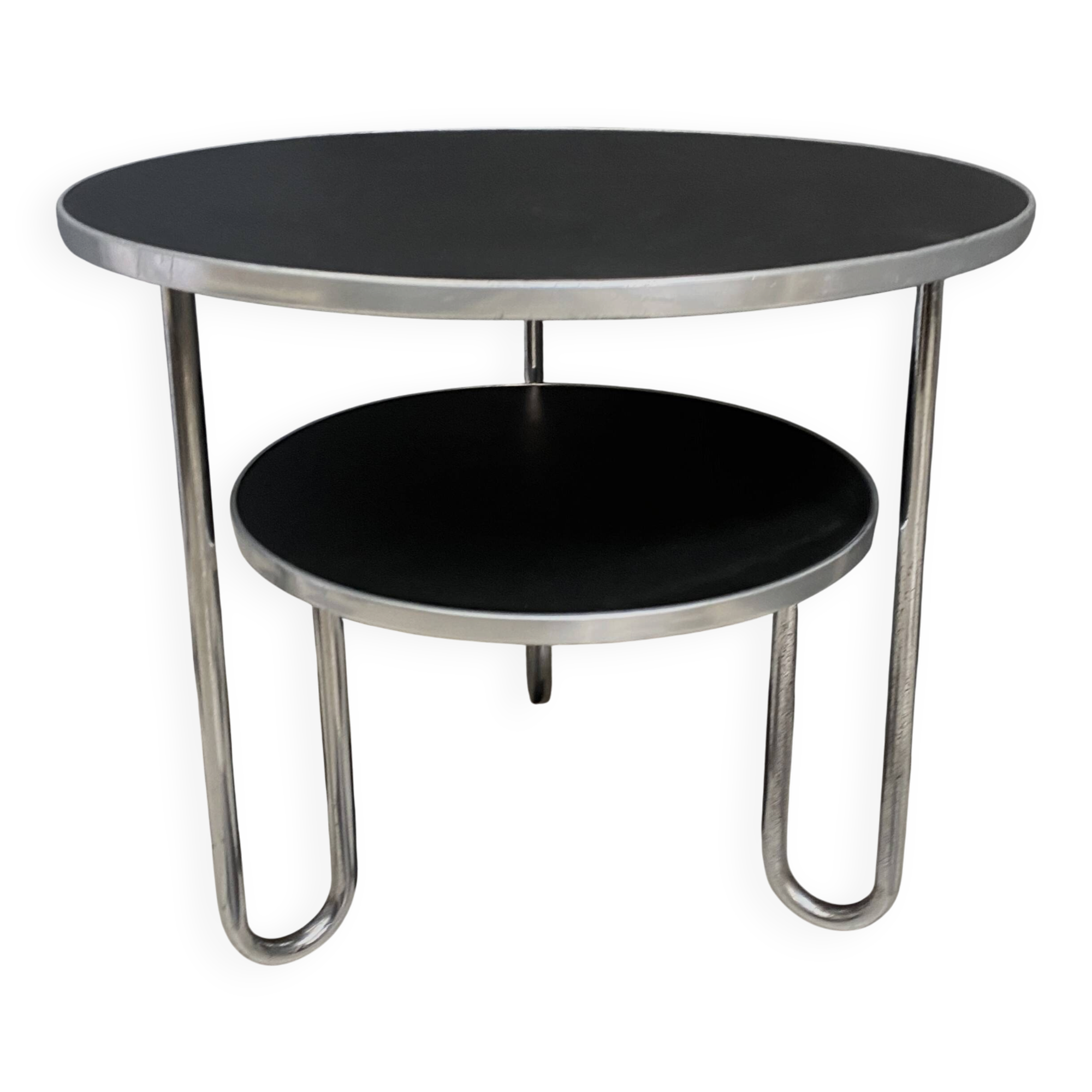 Round 2 tier Mauser Werke Bauhaus coffee table