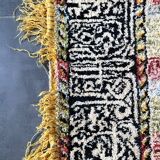 Silky vintage oriental rug 116X168 cm