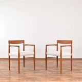 Mid-Century Danish Teak Dining Chairs by H. W. Klein for Bramin, 1960s