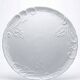 Vintage/antique large pie dish fine white Limoges porcelain.