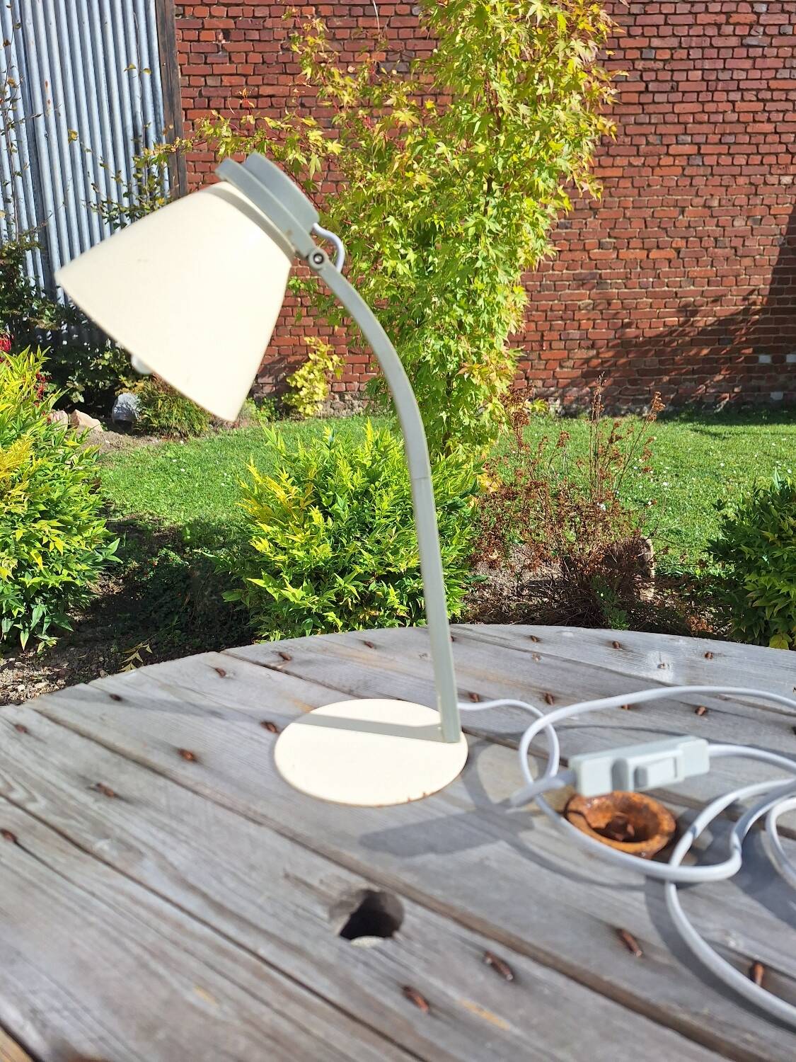 Vintage industrial design lamp