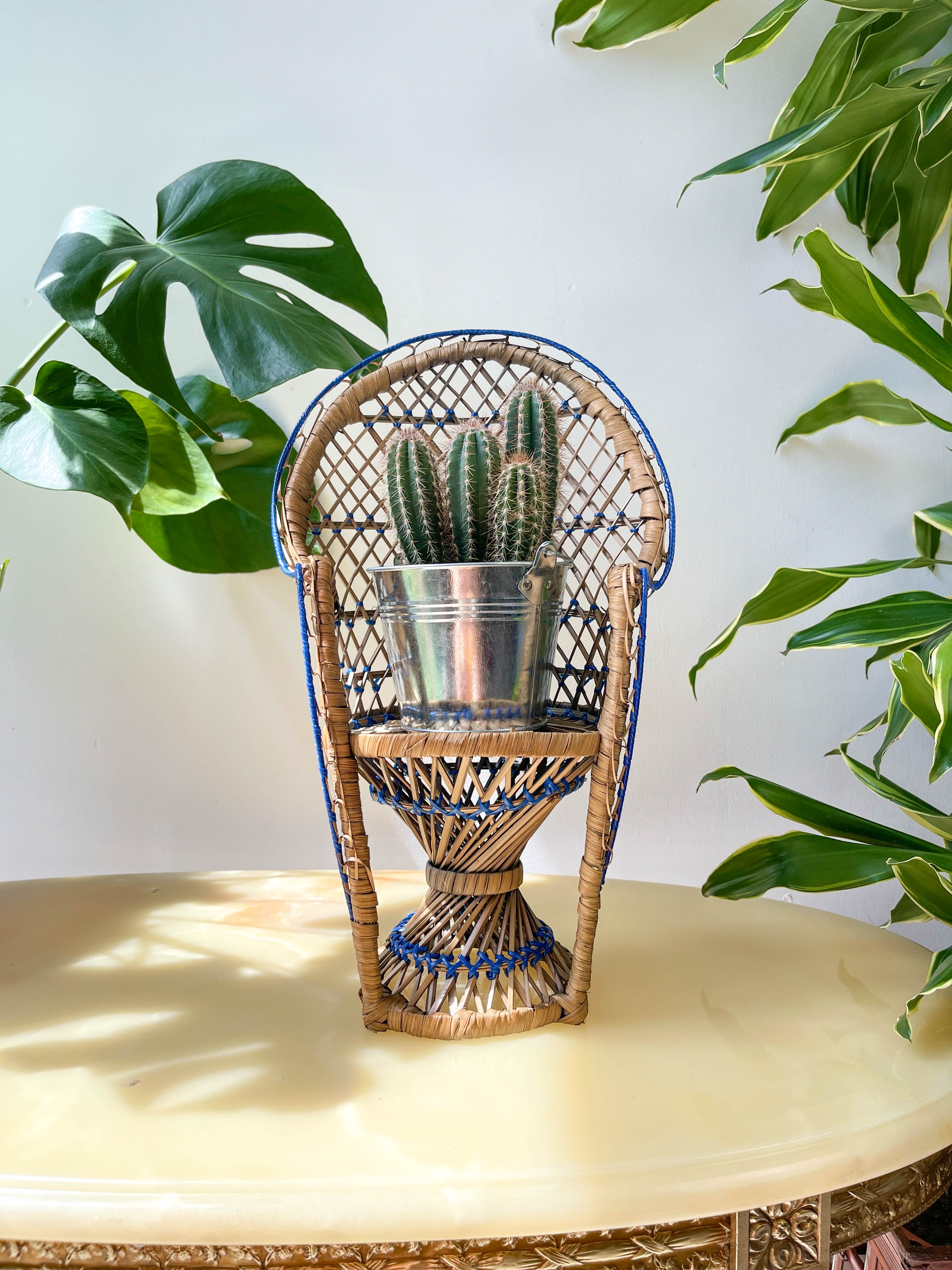 Emmanuelle rattan armchair for dolls