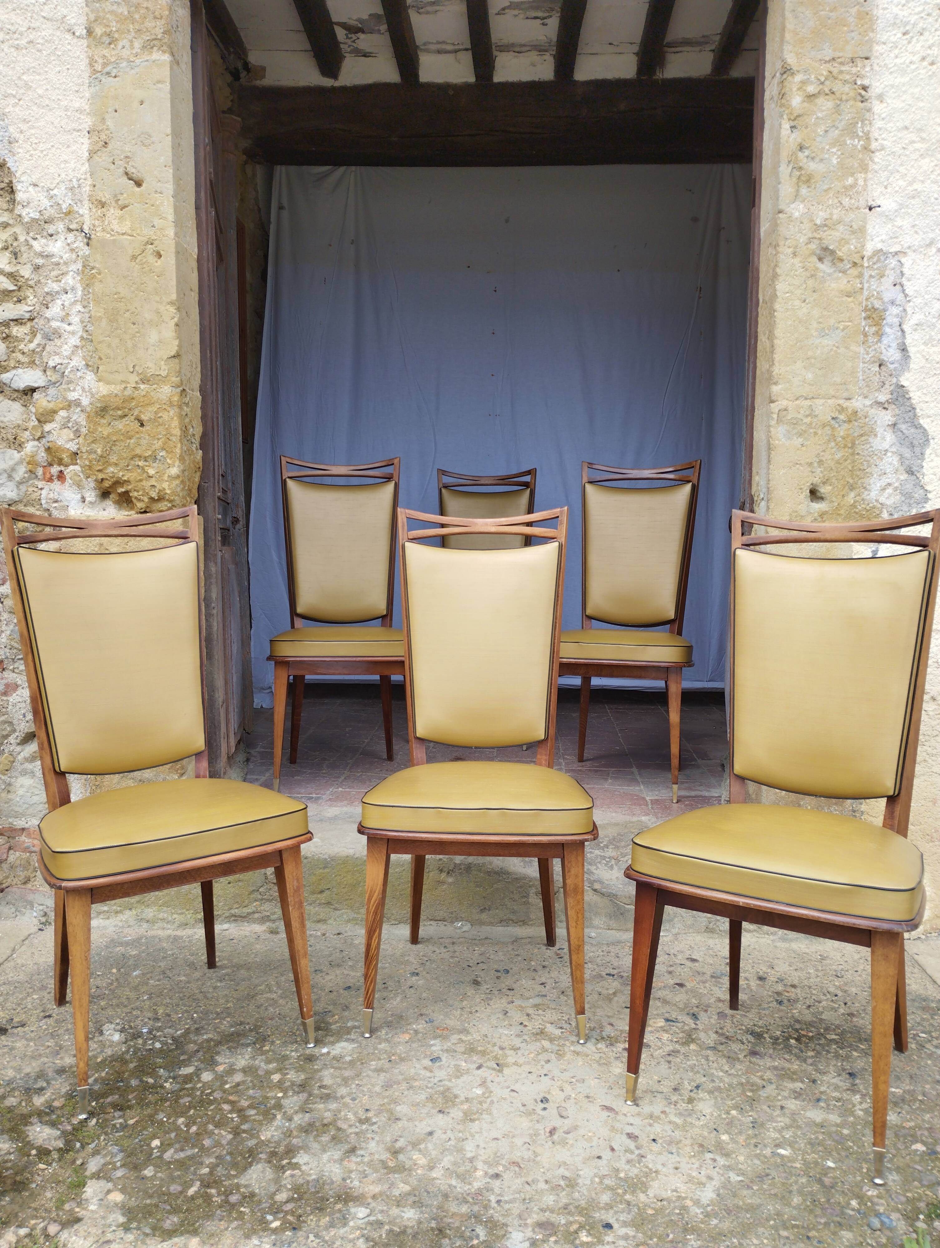 6 chairs