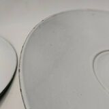 3 enamelled sheet metal suspensions