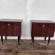 Pair of bedside tables rosewood
