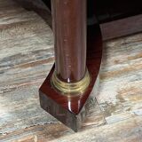 Oval table empire style mahogany circa 1900-1930