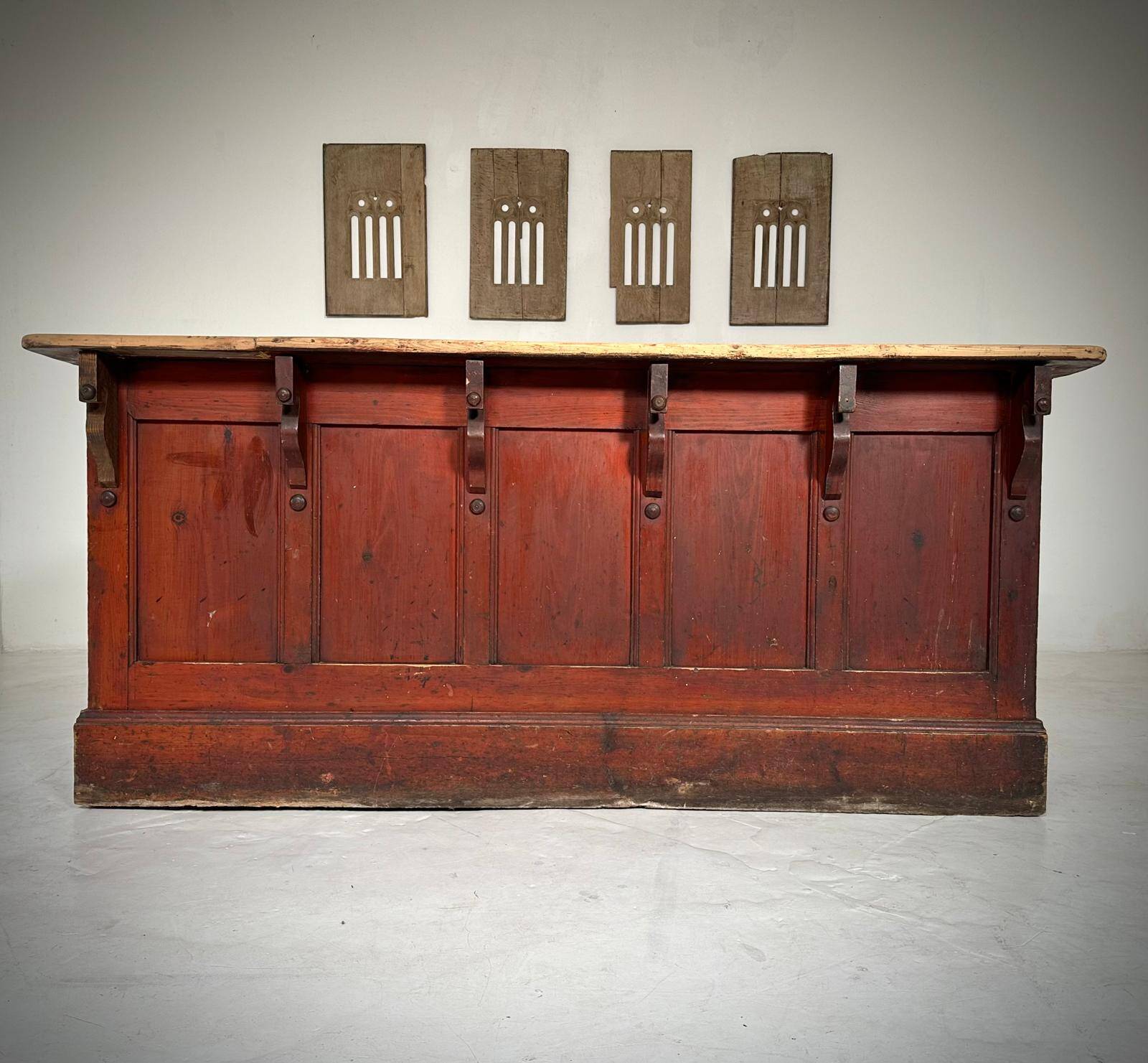 Antique Shop Counter
