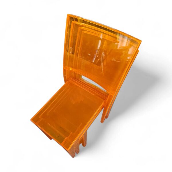 4 chaises La Marie / Philippe Starck / Kartell 2001