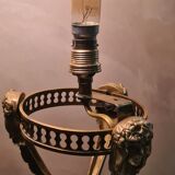 Ancienne lampe a petrole athenienne bronze style empire Napoleon 42x15