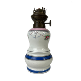 Porcelain kerosene lamp