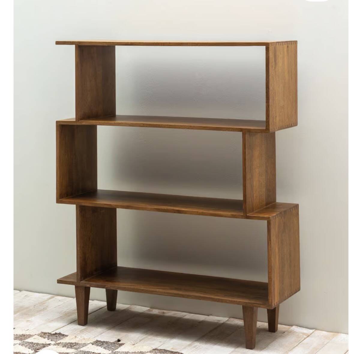 Vintage style solid wood shelves furniture