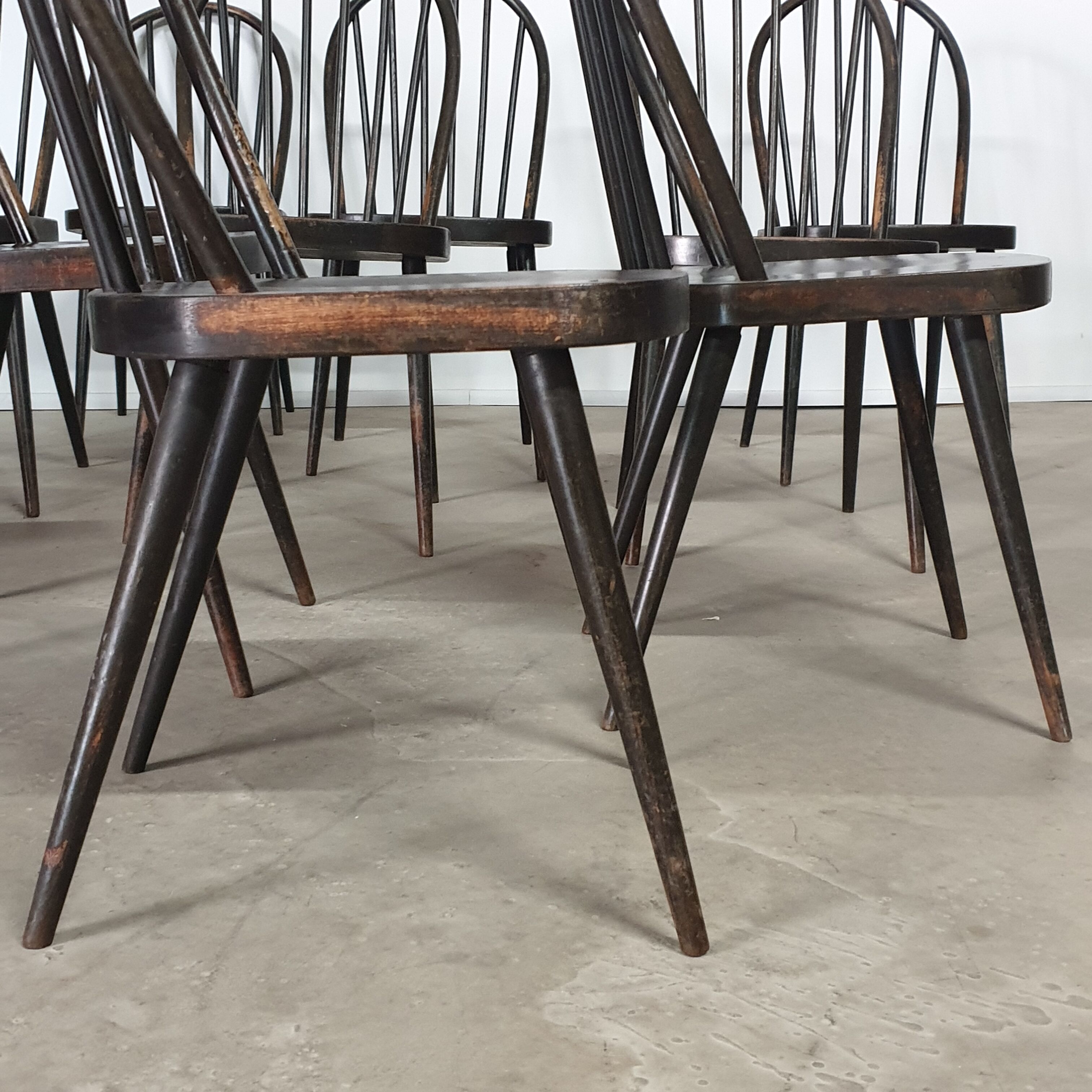 10 bistro chairs 1960