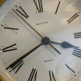 Copper porthole clock