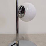 Space age lamp in white opaline from the 60s/70s