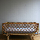 Crib rattan - 1960