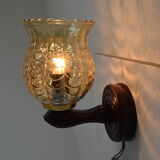 Mid-century wall lamp, 1970's.
