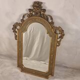 Vintage Gold Victorian Style Wood Wall Mirror