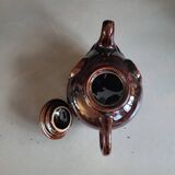 Brown porcelain elephant teapot