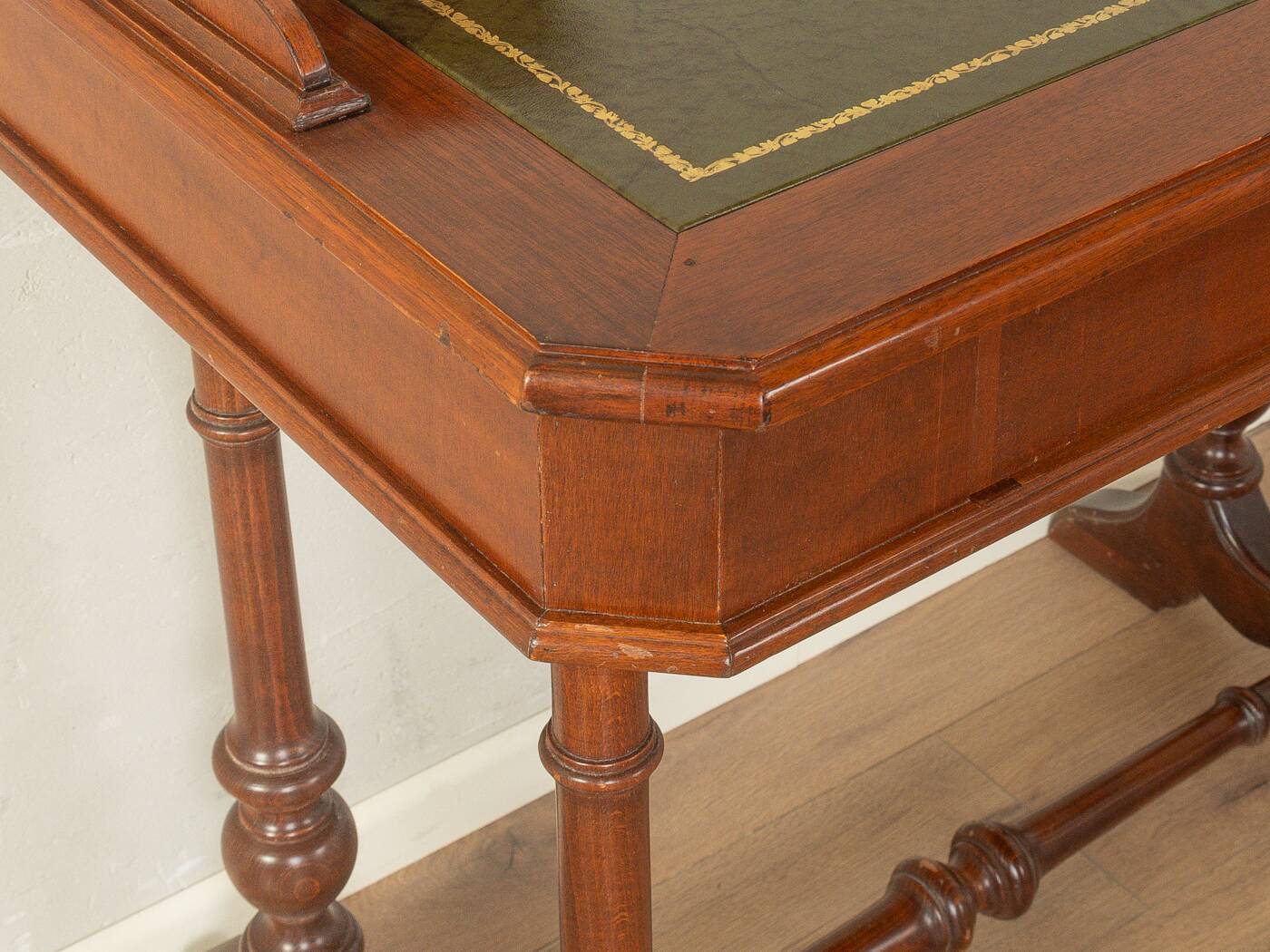 Antique desk from the Gründerzeit period, around 1900