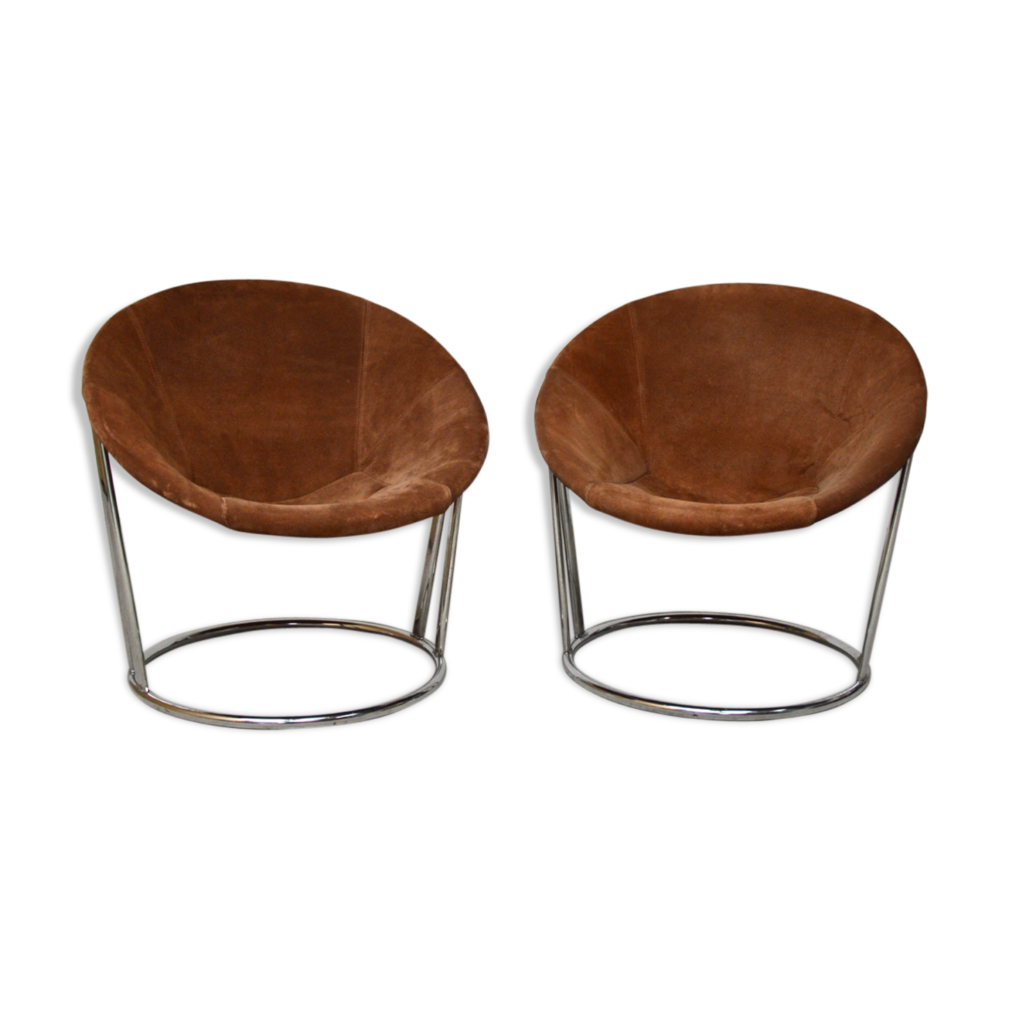 Paire de fauteuils Lusch Erzeugnis, 1960