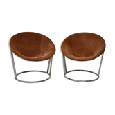 Pair of armchairs Lusch Erzeugnis, 1960