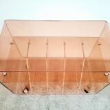 Furniture storage disc hifi Plexiglas