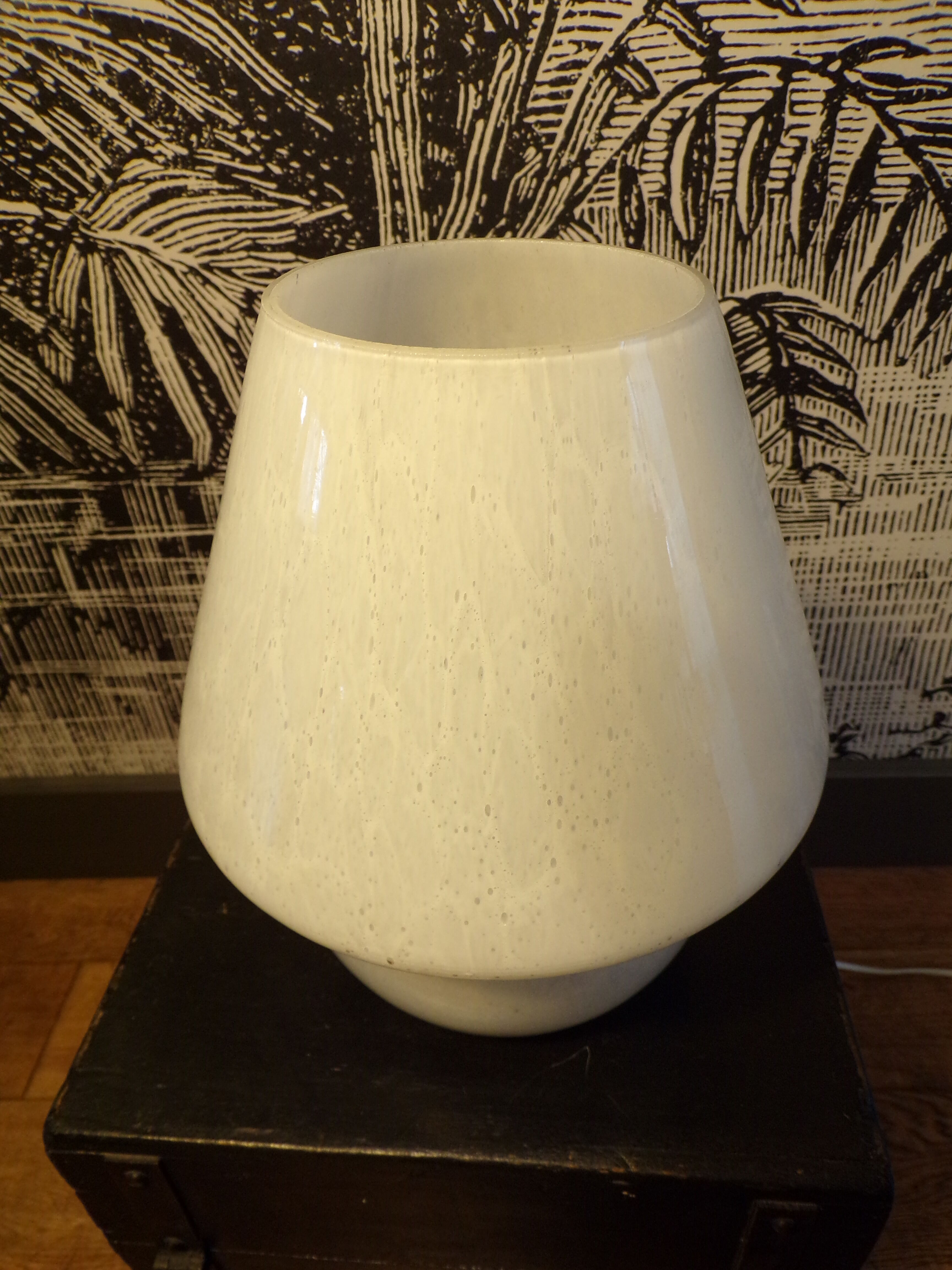 Murano glass mushroom lamp