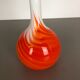 Pop Art "Flame" opaline Florence vase, 1970s, Italy