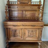 Buffet Henri II in walnut