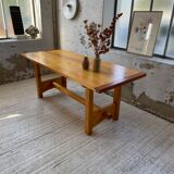 Mountain furniture table in pine 2m
