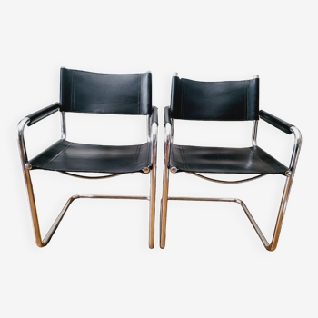 Pair of Mateo Grassi armchairs