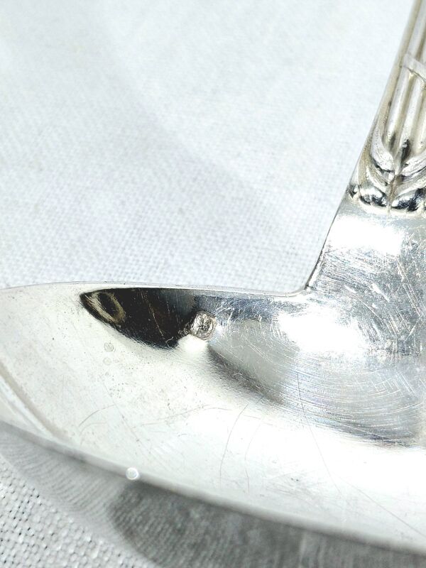 Martial gauthier - louche a creme en argent