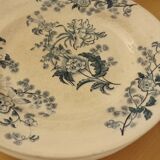 Assiettes terre de fer anciennes