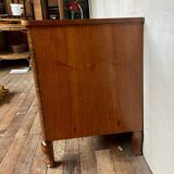Vintage chest of drawers – amazing walnut veneer